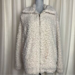Show Me Your Mumu Kassidy Faux Fur Sherpa Zip Front Jacket